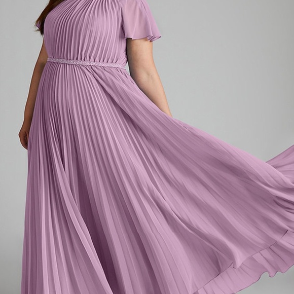 Azazie Kara Bridesmaids dress, color: Wisteria; size: A18 - Picture 2 of 4